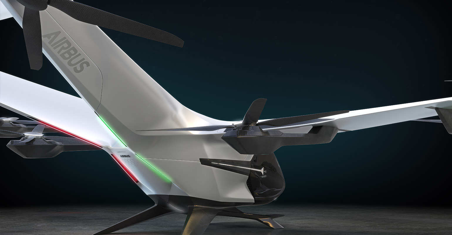 The CityAirbus NextGen eVTOL concept.