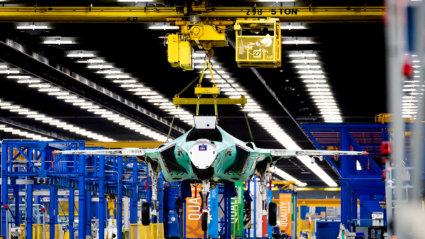 F-35 assembly at Lockheed, Ft. Worth, Tex.