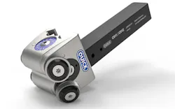 A Hommel & Keller Quick® knurling and marking tool. A Hommel & Keller Quick® knurling and marking tool.