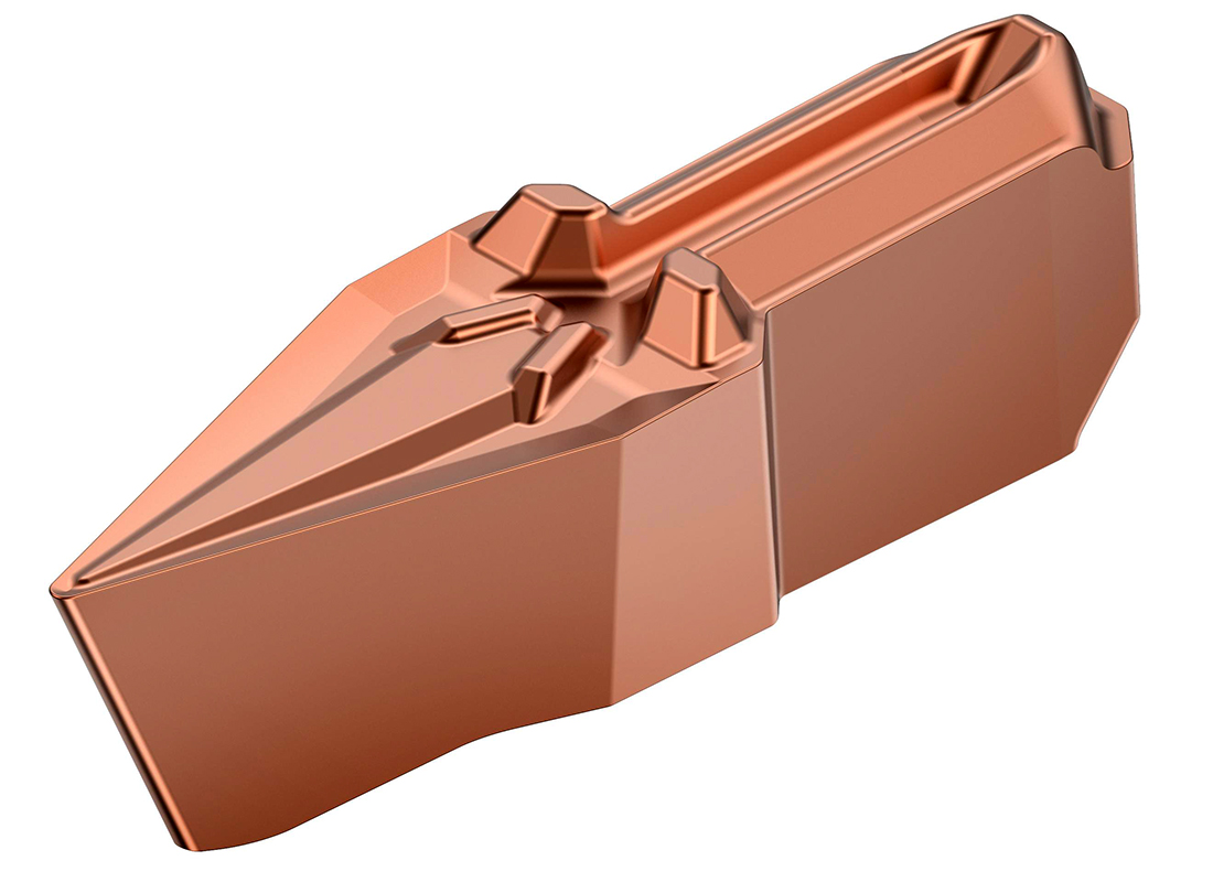 The Beyond Evolution GUP-V insert expands the series from grooving, cutoff, facing, and turning to profiling applications, too.