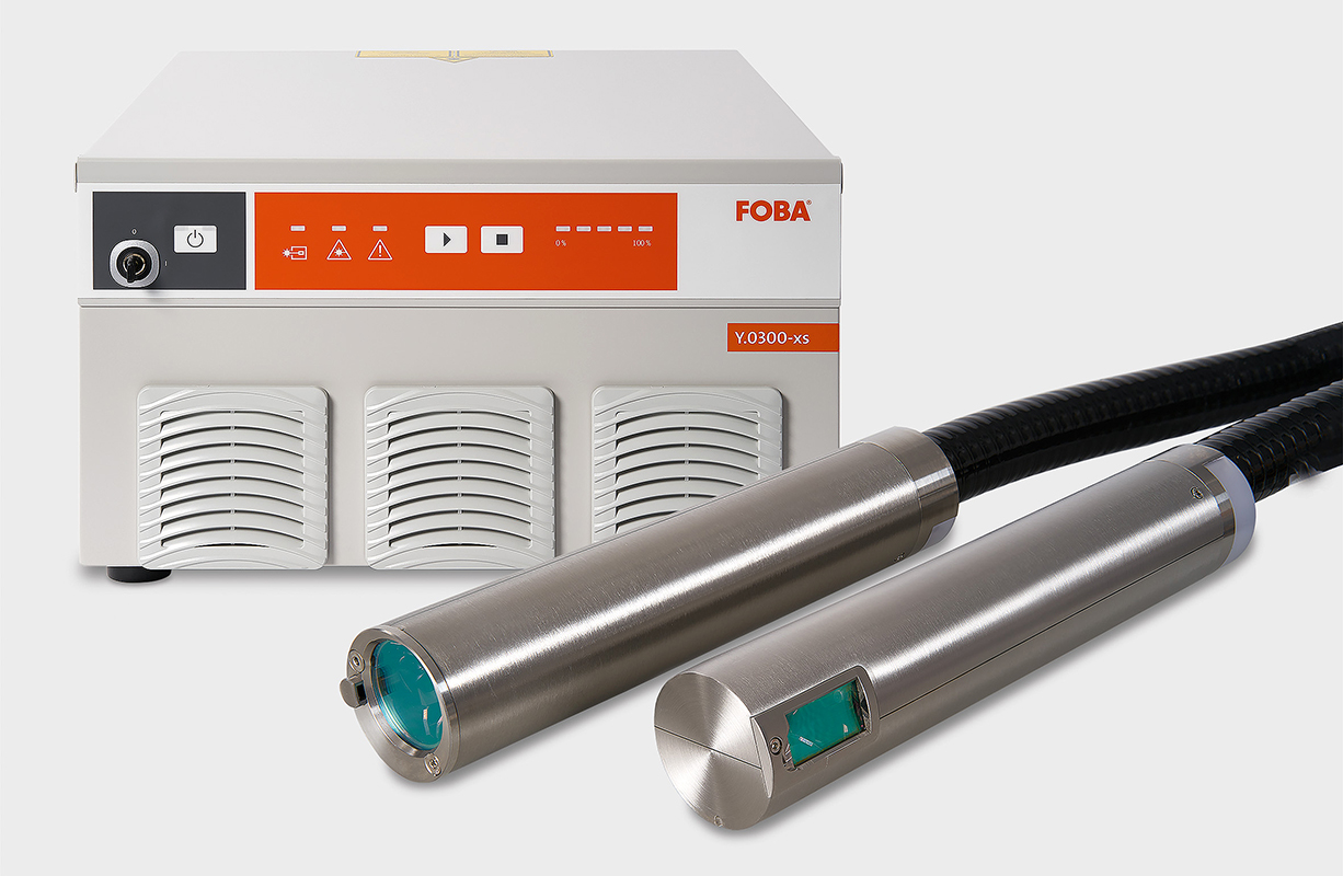 FOBA Titus&trade; is the smallest marking head on the market and is made for flexible integration into manufacturing lines.