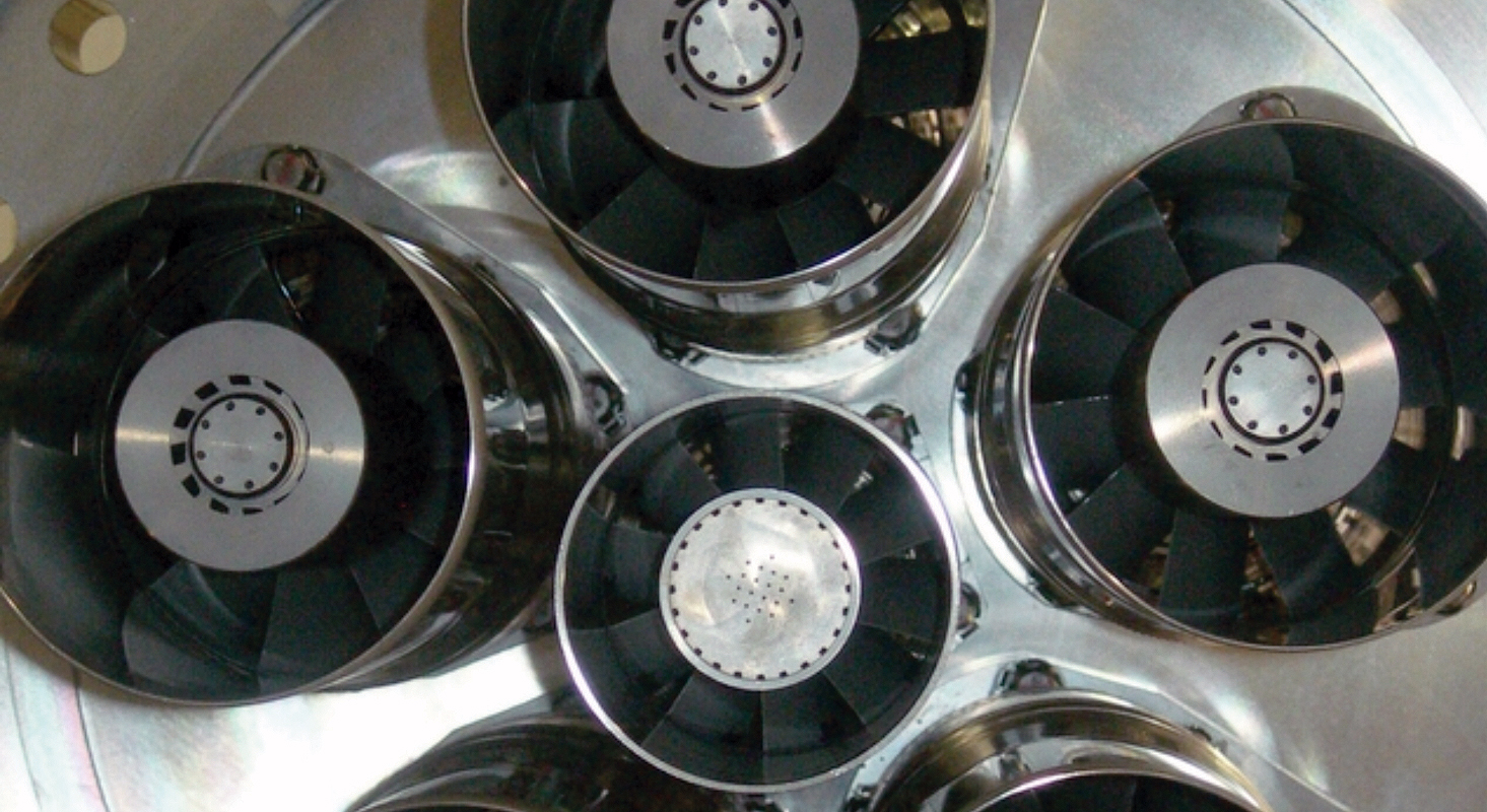 GE industrial gas turbine fuel nozzles.