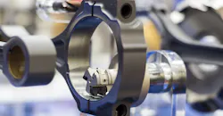 Cutting tool on display. Cutting tool on display.