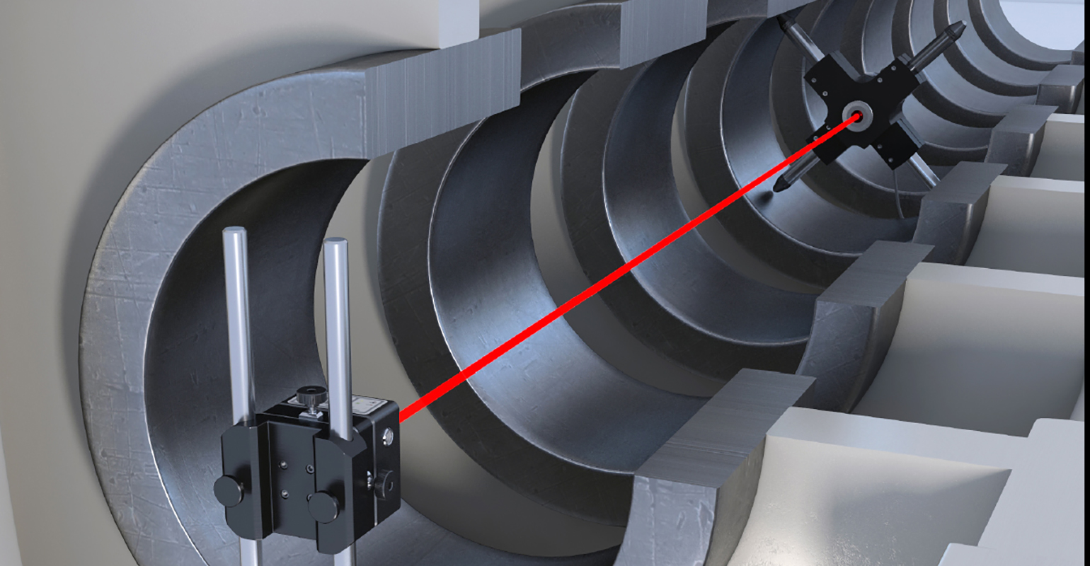 The L-703B Self-Centering Bore Alignment System.