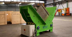 The RUD Tecdos TM 08/10-5 mold lifting/turning machine. The RUD Tecdos TM 08/10-5 mold lifting/turning machine.