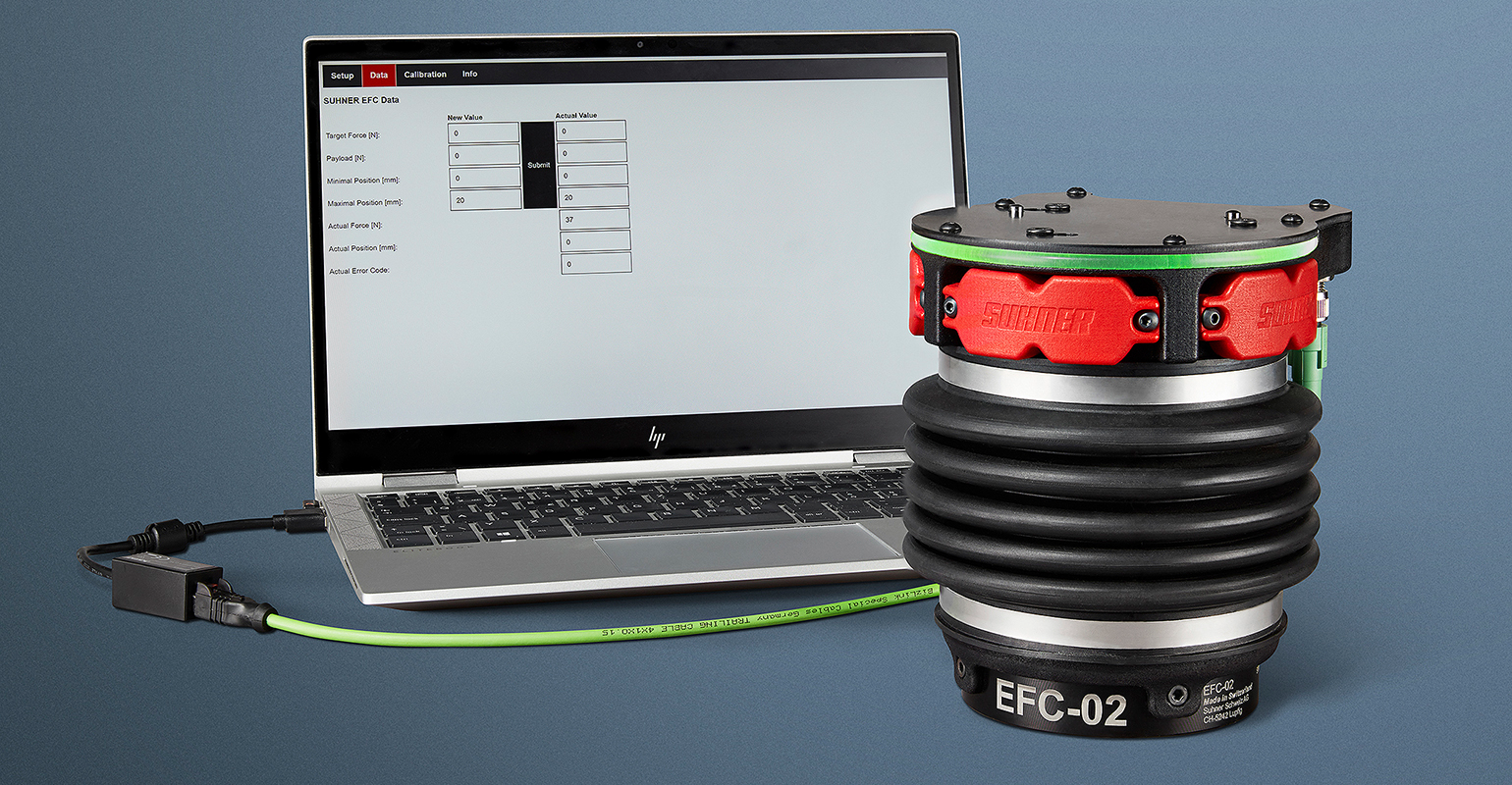The EFC-02 combines abrasives and material removal expertise with smart automation for high surface quality results.