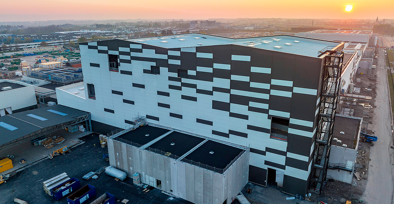 Automotive Cells Co. lithium-ion battery plant in Billy-Berclau, France.