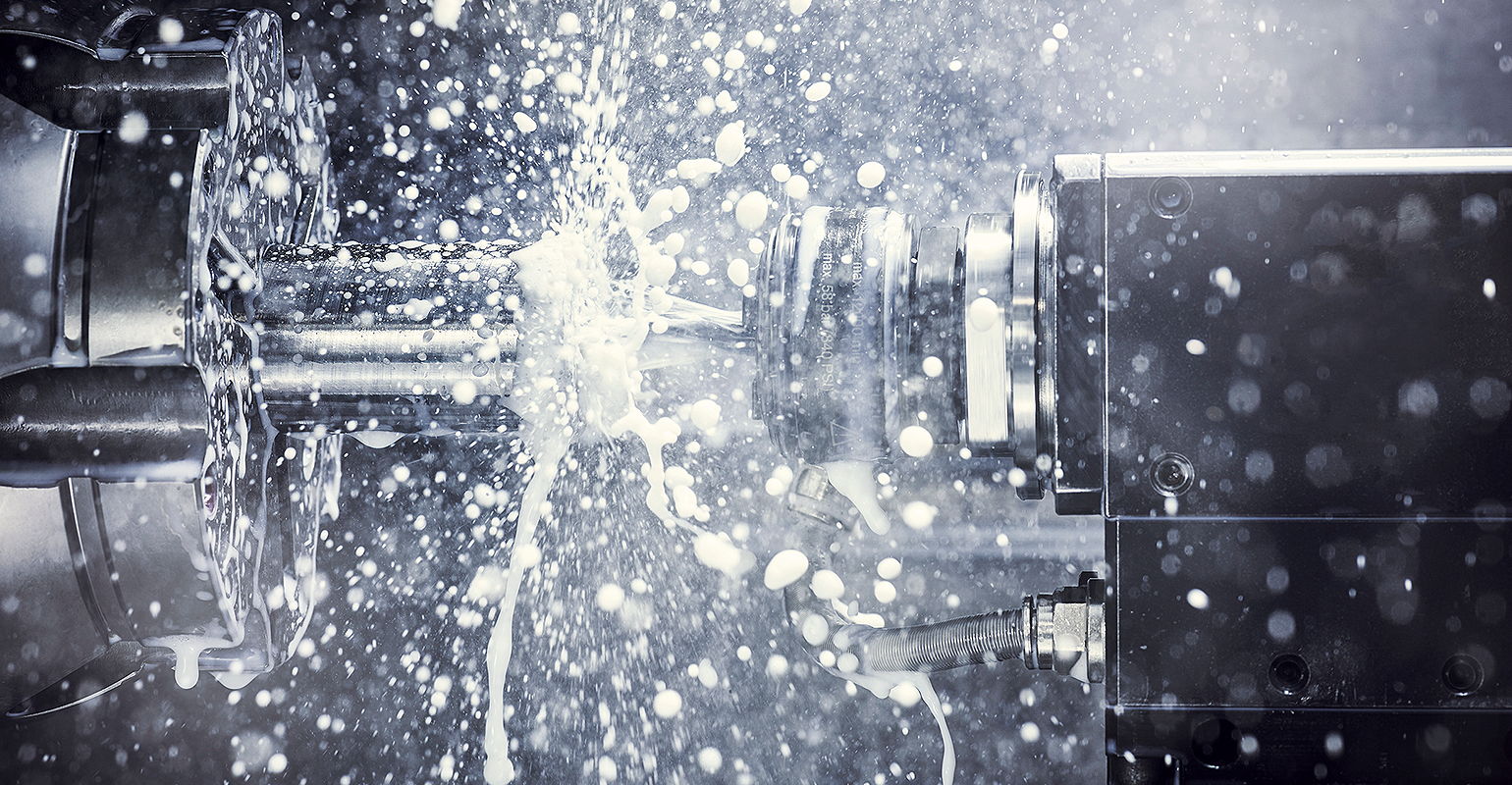 In through-spindle internal coolant systems, coolant streams through the tool tip directly at the cutting zone, efficiently evacuating chips and cooling the area without additional peak cycles. And that is a much more effective method of machining.