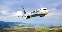 Boeing 737 MAX 10 illustration, in Ryanair livery. Boeing 737 MAX 10 illustration, in Ryanair livery.