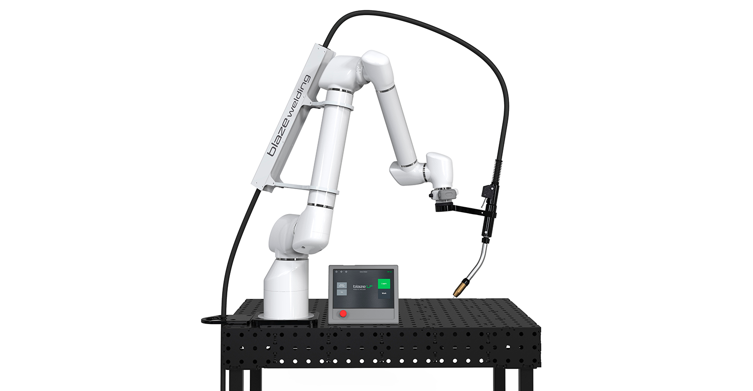 Productive Robotics&rsquo; Blaze welding cobot is designed to work with existing equipment.