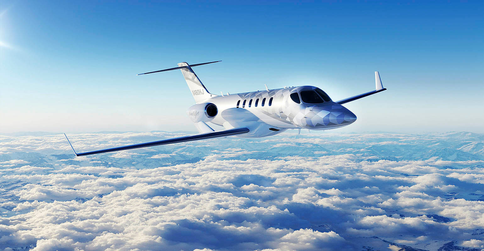 The HondaJet 2600 Concept aircraft.