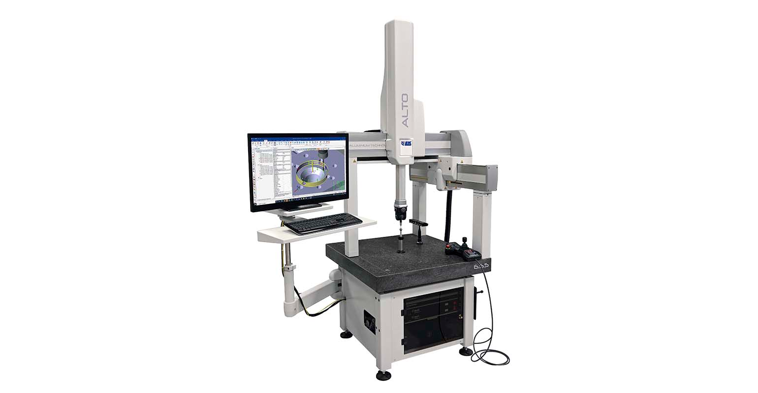 The LK Metrology Alto 6.5.5 CNC coordinate measuring machine.