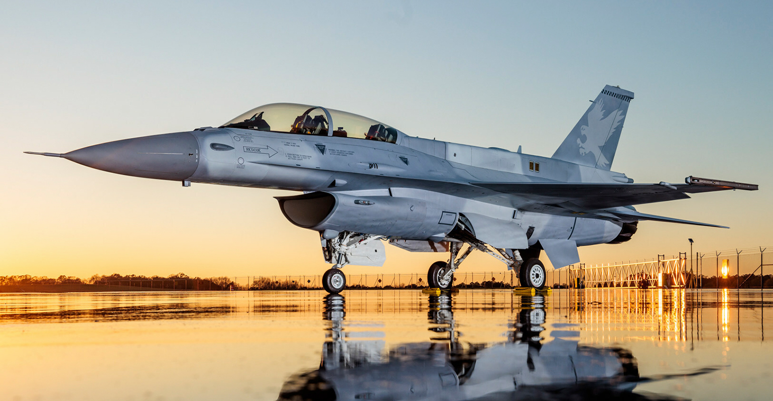 F-16 Block 70/72 fighter aircraft.