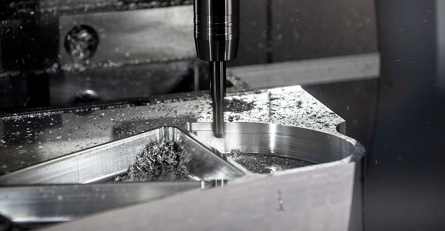 CNC milling.
