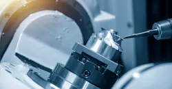 Five-axis cutting, up close. Five-axis cutting, up close.