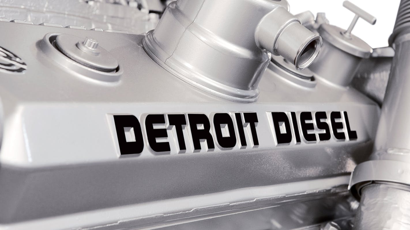 Rolls-Royce Power Systems / Detroit Diesel 2-Cycle engine..