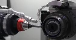 The GDS µGrind workholding device can be installed quickly, and readjustment between collet changes are unnecessary. Concentricity and wobble adjustment are simple to perform. The GDS µGrind workholding device can be installed quickly, and readjustment between collet changes are unnecessary. Concentricity and wobble adjustment are simple to perform.