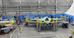 F-35 Lightning II Joint Strike Fighter assembly and outfitting. F-35 Lightning II Joint Strike Fighter assembly and outfitting.