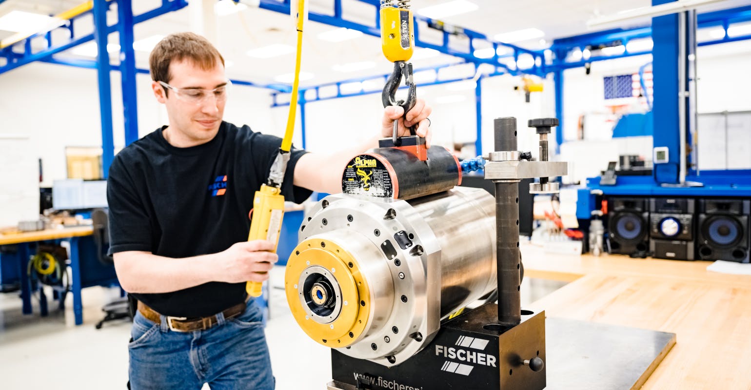 At booth 237470, Fisher will demonstrate how &ndash; along with 85 years of experience in high-performance machine tool spindle design, in-house manufacturing and best-in-class repair services &ndash; it is now offering repair services and exchange programs for non-Fischer spindle brands.