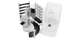 The System 3R Automation palletized handling package keeps manufacturing production in operation – to shorten lead times, increase productivity, and speek payback of capital invested in machines. The System 3R Automation palletized handling package keeps manufacturing production in operation – to shorten lead times, increase productivity, and speek payback of capital invested in machines.