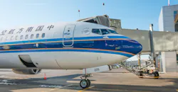 China Southern Airlines Boeing 737 MAX 8 jet. China Southern Airlines Boeing 737 MAX 8 jet.