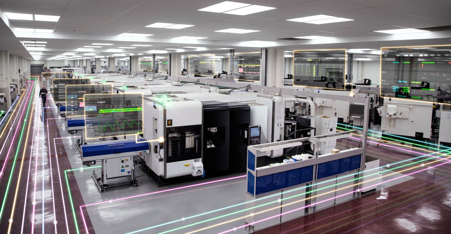 The Renishaw Central platform allows manufacturers to harness end-to-end process data and use it to develop a robust factory-wide system architecture.