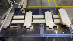 SK Innovation traction battery cells and array module manufacturing. SK Innovation traction battery cells and array module manufacturing.