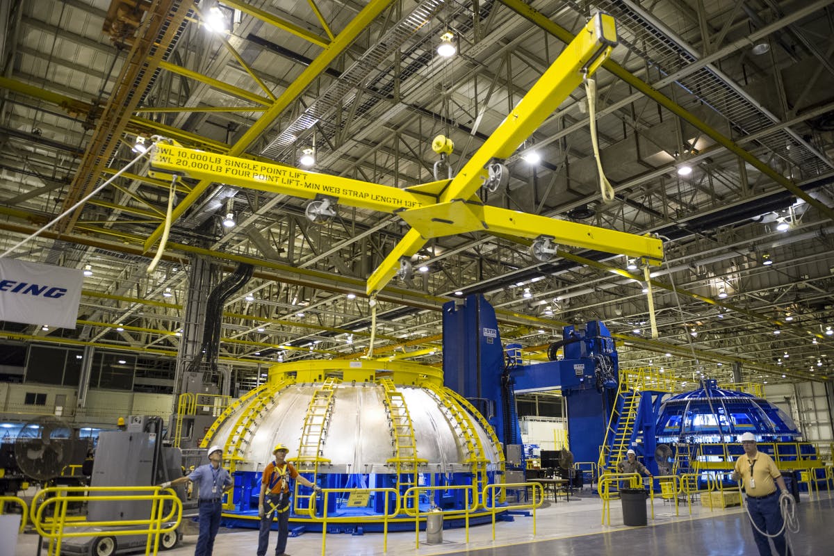 Space Launch System manufacturing..