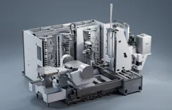 Starrag Heckert X90 five-axis machine. Starrag Heckert X90 five-axis machine.