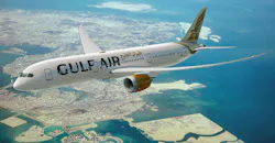 Boeing 787-9 Dreamliner for Bahrain-based Gulf Air. Boeing 787-9 Dreamliner for Bahrain-based Gulf Air.