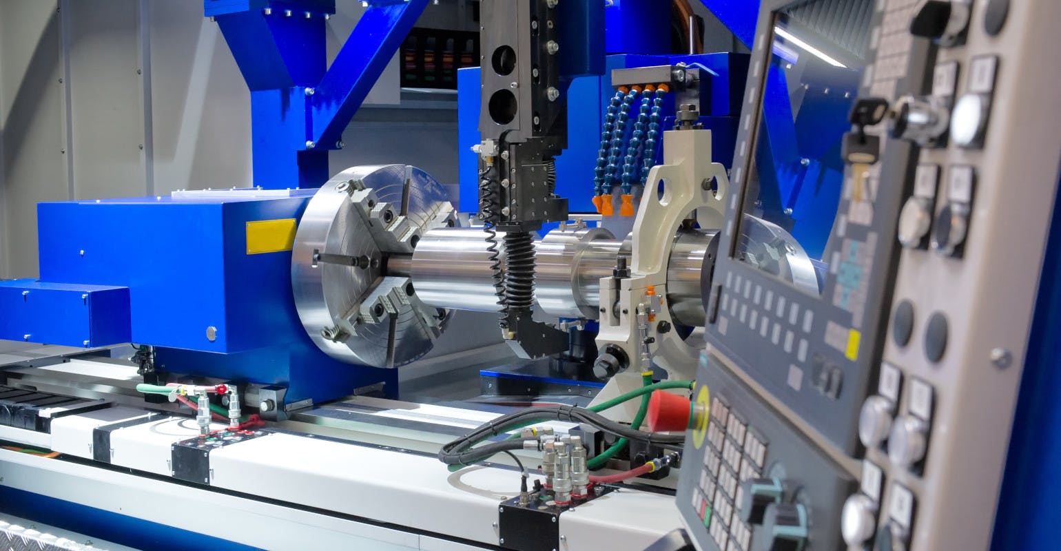 CNC turning machine.