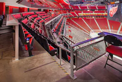 1656090564381 1805apsps05trexcommercial Littlecaesarsarena Anodized Gridguard 1656090564381 1805apsps05trexcommercial Littlecaesarsarena Anodized Gridguard