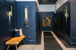 A luxury, boutique hotel needed a hand sanitizing fixture to match its modern, upscale aesthetic. A luxury, boutique hotel needed a hand sanitizing fixture to match its modern, upscale aesthetic.