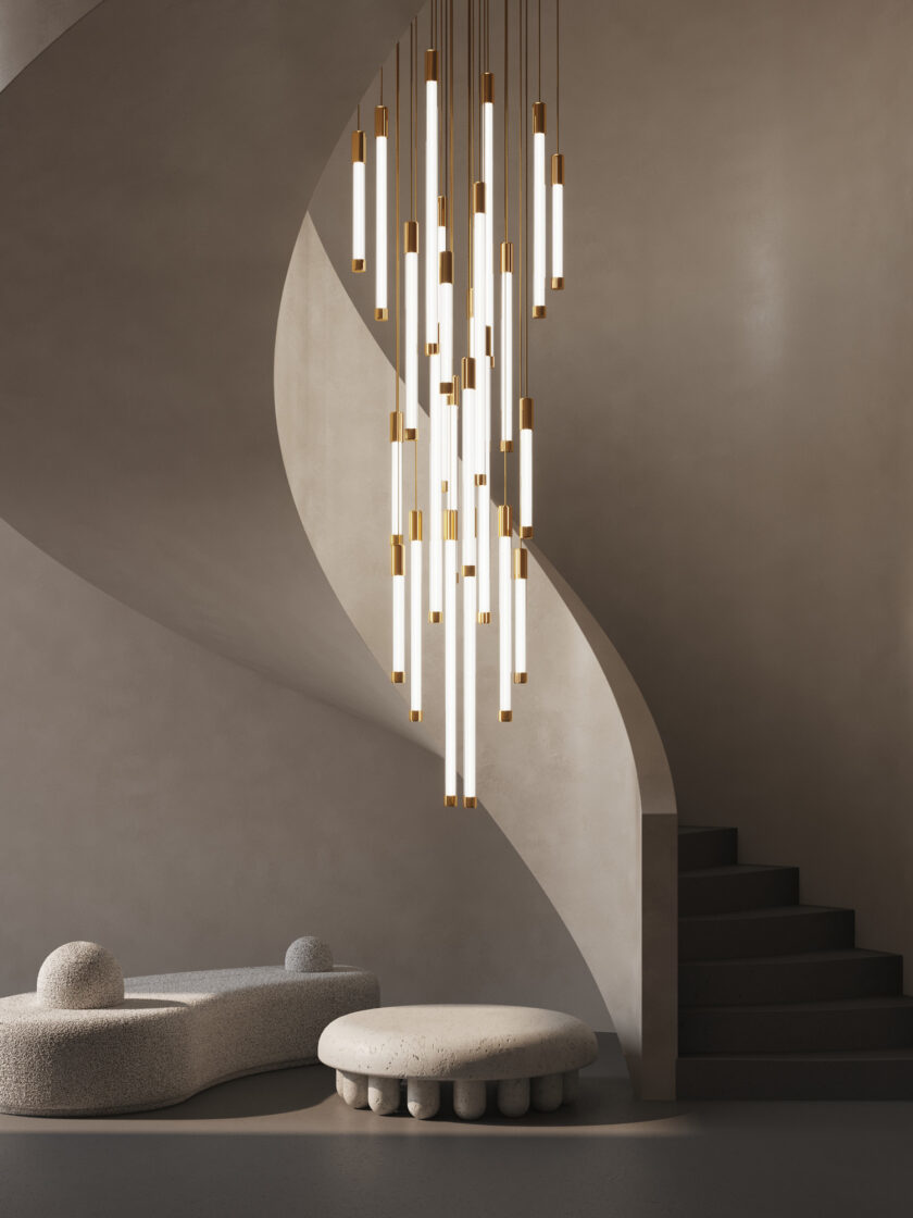 Flux Slender Chandelier 1