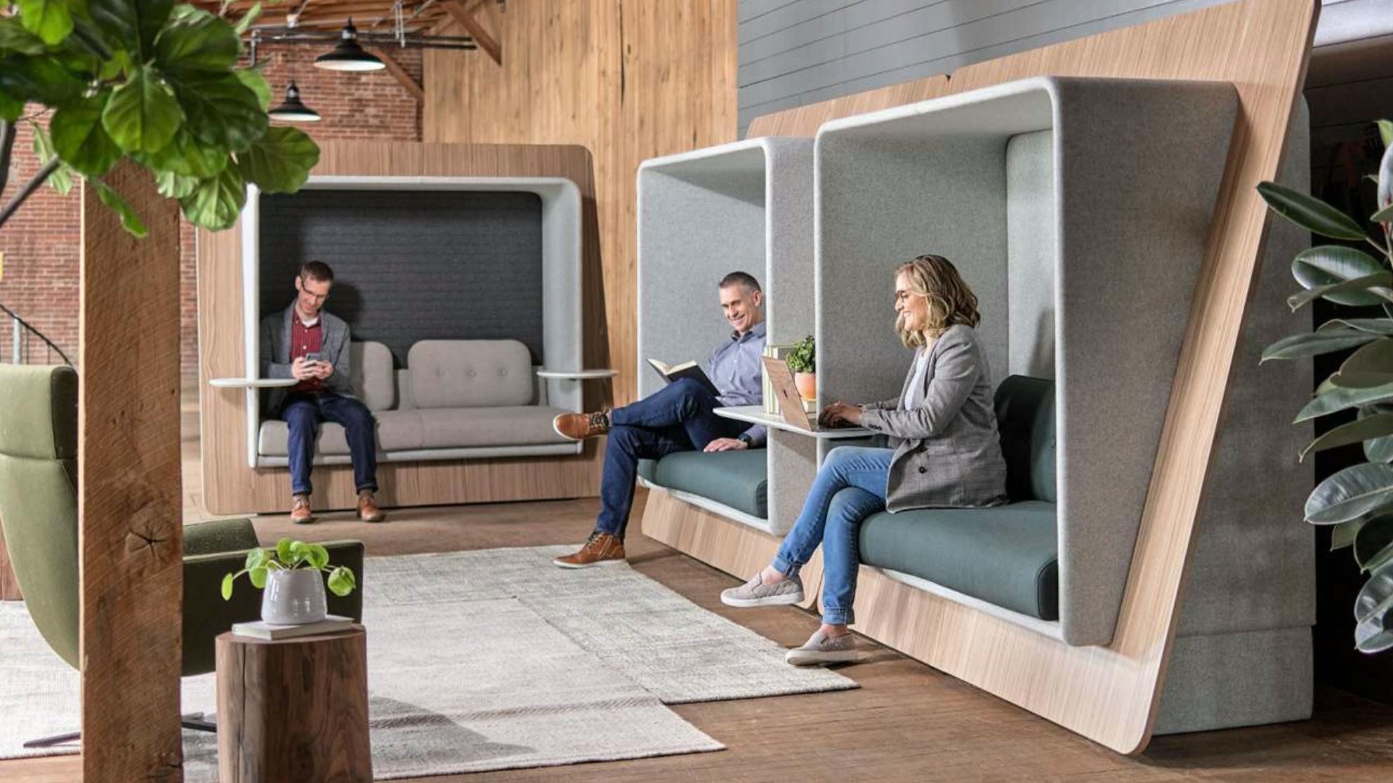 LeanTo Modular Booth