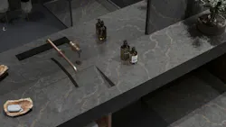 Silestone XM in Bohemian Flame Silestone XM in Bohemian Flame