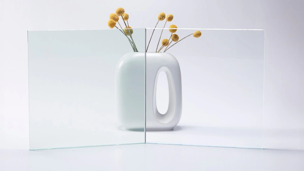 Crystalclear low iron glass