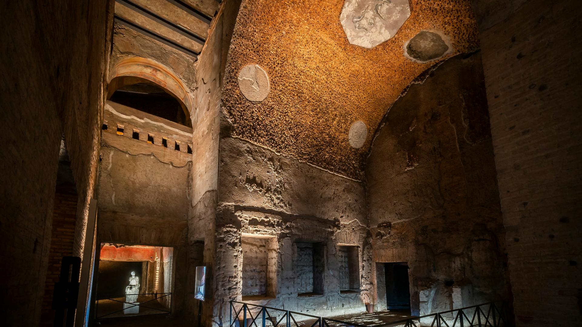 The Domus Aurea, also known as the Golden House, was recently restored by Stefano Boeri Architetti.