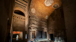 The Domus Aurea, also known as the Golden House, was recently restored by Stefano Boeri Architetti. The Domus Aurea, also known as the Golden House, was recently restored by Stefano Boeri Architetti.