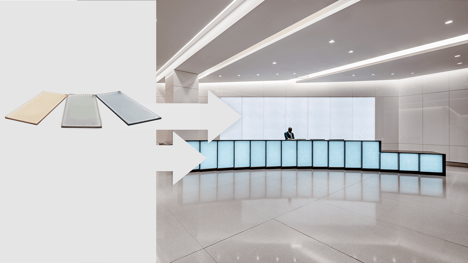 Rosco LitePad at 1155 Avenue of the Americas