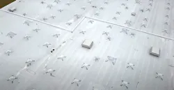 The roof of the Calk-Wilson Elementary School, located in Corpus Christi, TX, remained intact after its exposure to Hurricane Harvey, which struck the Coastal Bend as a Category 4 major hurricane in 2017. The roof of the Calk-Wilson Elementary School, located in Corpus Christi, TX, remained intact after its exposure to Hurricane Harvey, which struck the Coastal Bend as a Category 4 major hurricane in 2017.