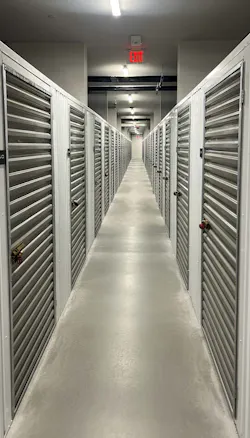 Storage Hallway with Bradyl Bins Storage Hallway with Bradyl Bins