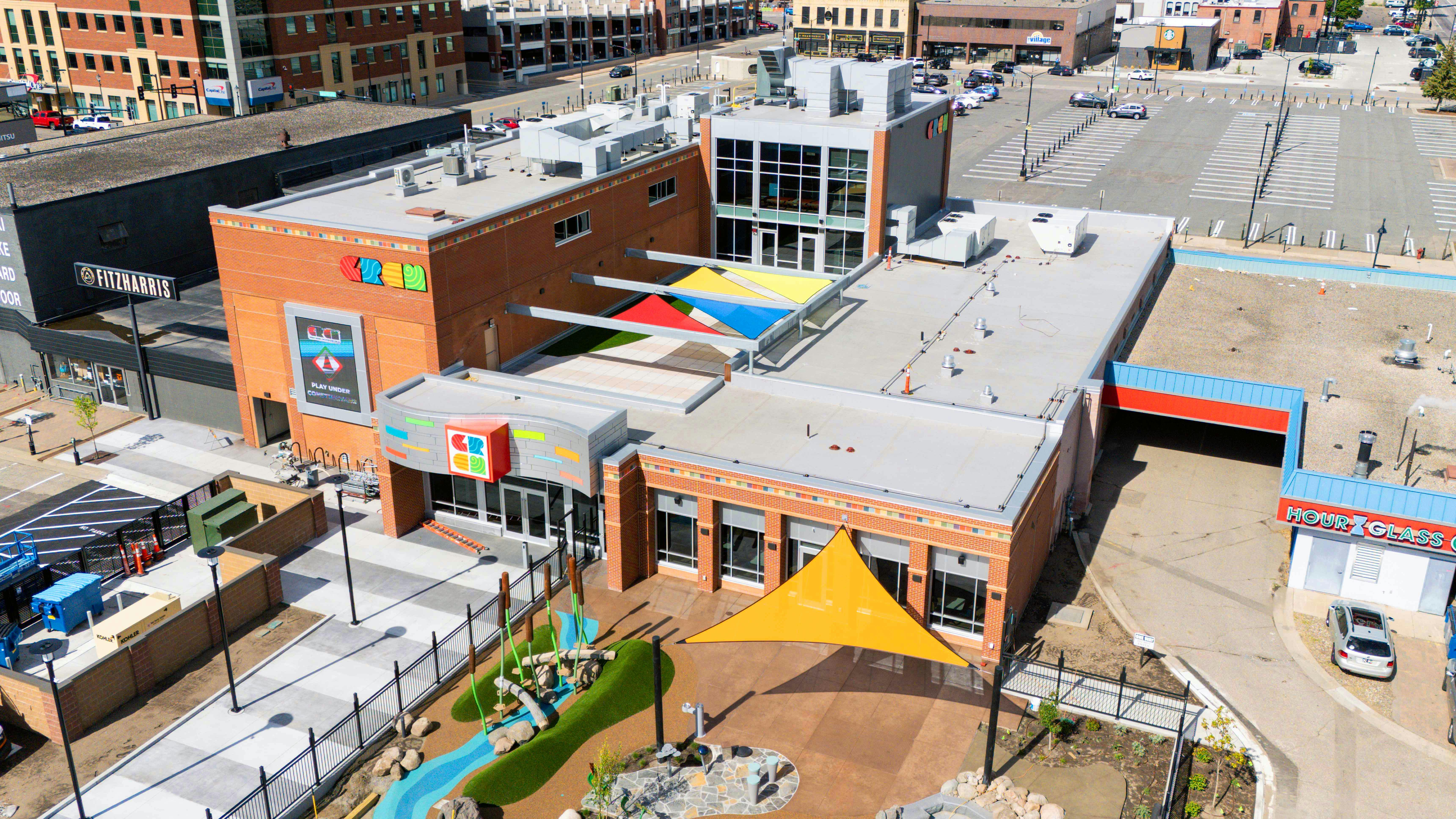 Reroofing with Carlisle SynTec Systems at Great River Children's Museum