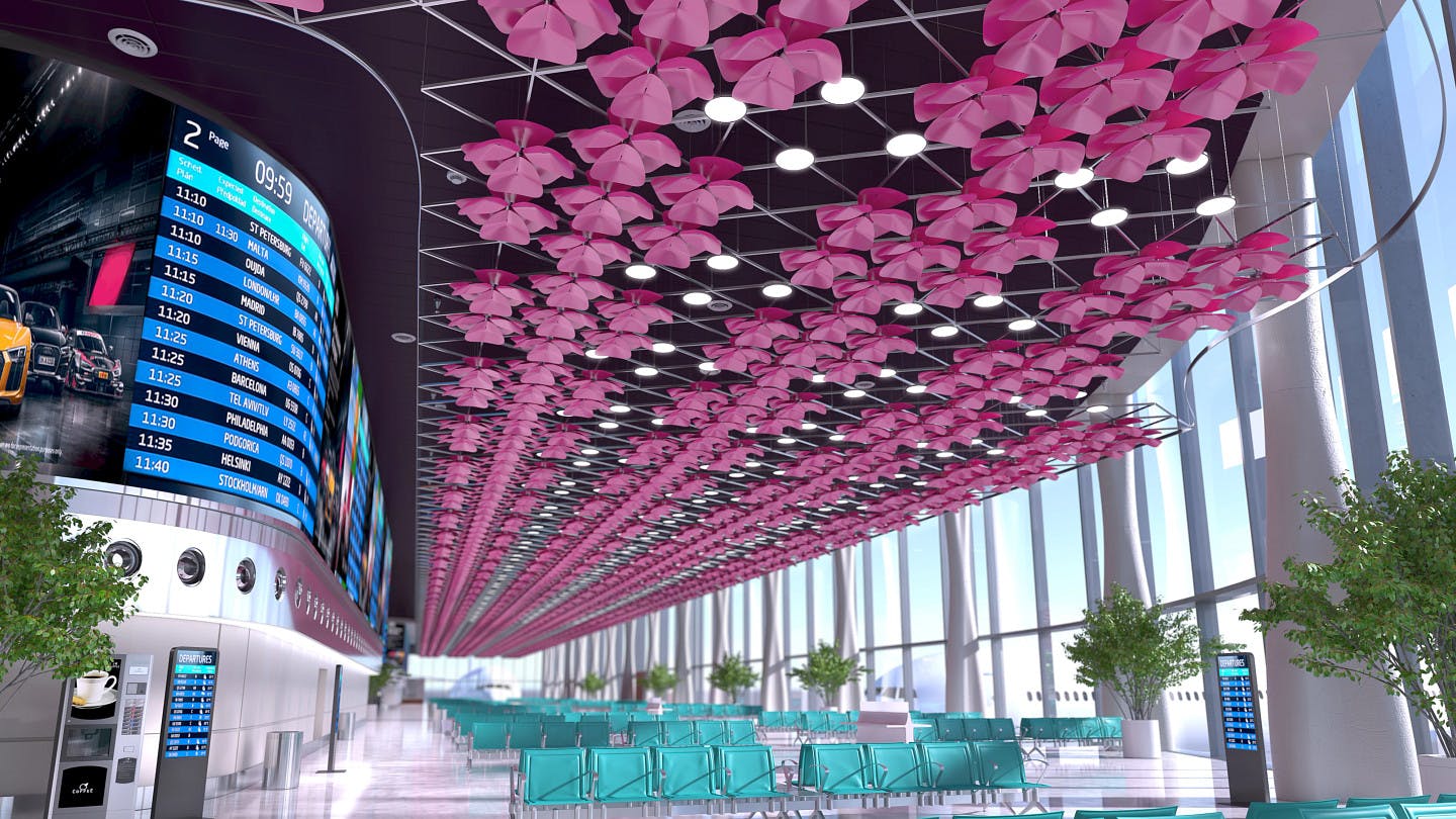 Petals Metal Ceiling System