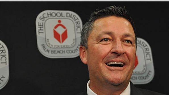 Robert Avossa will lead the Palm Beach County Fla school system