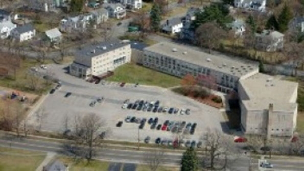 The former Aquinas College in Newton Mass