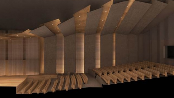 The Jim and Joyce Faulkner Performing Arts Center at the University of Arkansas in Fayetteville