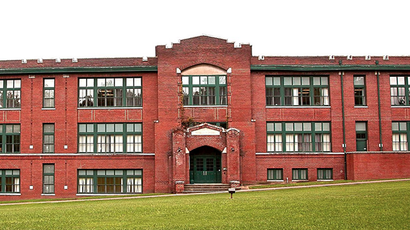 The first public charter school in Knox County Tenn is housed in the former Moses school buildIng