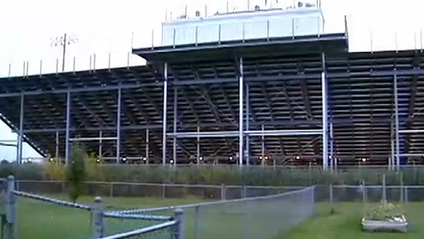 Bleachers at Crystal Lake South High School may be torn down