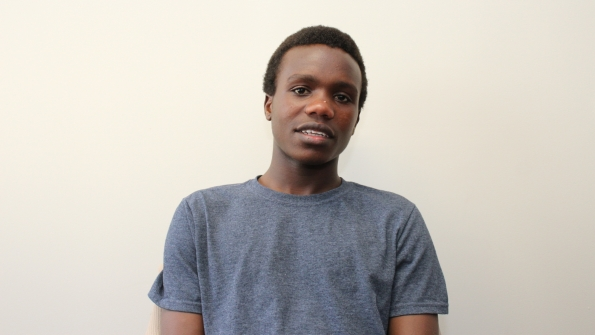 Patrick Tuyizere one of six refugees who sued the Utica City School District after he was not allowed to attend a regular high school